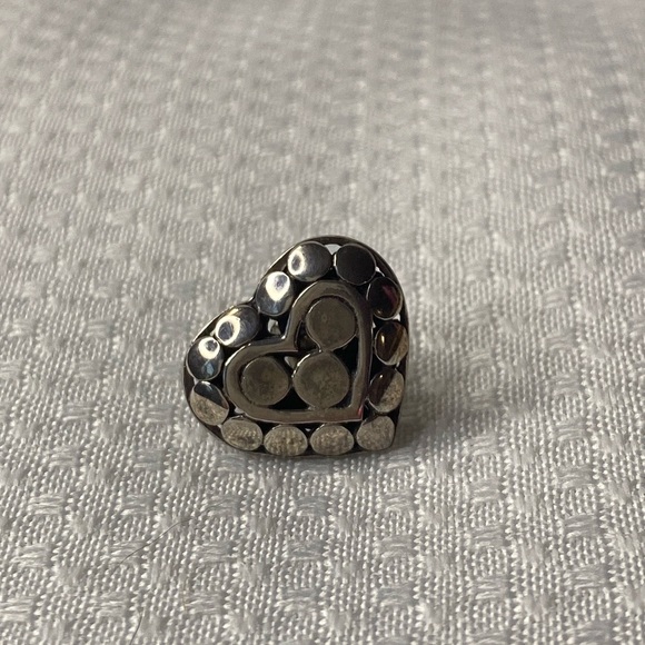 John Hardy Jewelry - Vintage John Hardy Sterling Silver Heart Pin